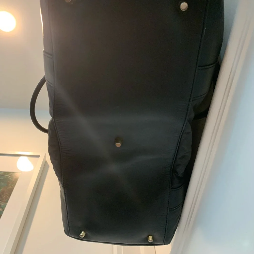 🎀 Burberry Abby Black Nylon Diaper Bag 🎀 - Picture 5 of 10